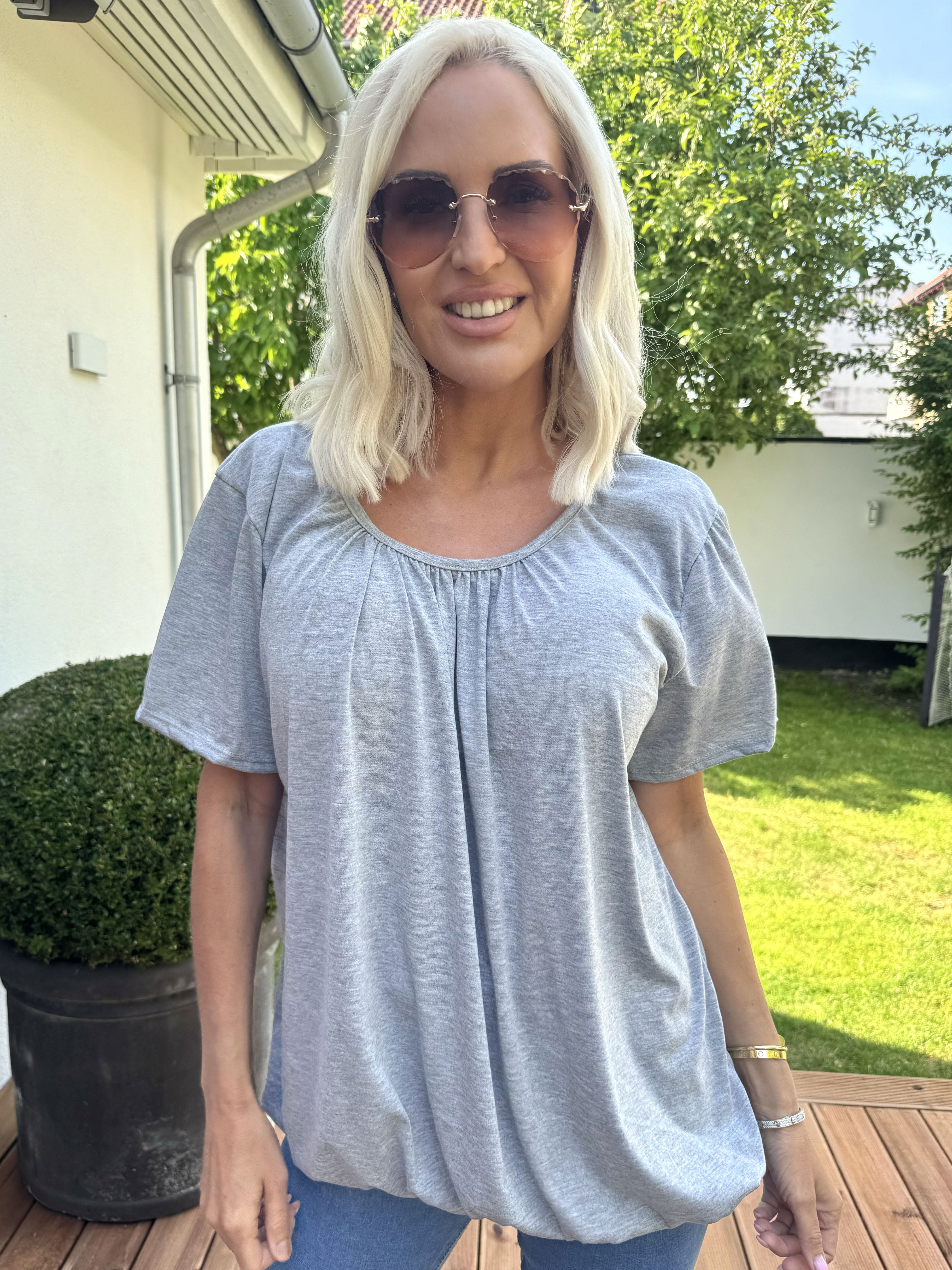 Miracle t-shirt - Bas t-shirt med resår i nederkanten